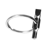 BELOWSYALER Porte-clés pour photographe avec clé à deux tailles - Tournevis créatif pour installation d'appareil photo et fixation de fournitures pour étudiants en photographie