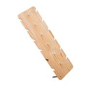 BELOWSYALER Présentoir vertical en bois massif pour lunettes, lunettes de soleil et accessoires avec support de présentation à bijoux à montage rapide, taille unique, Comme décrit
