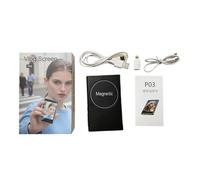 BELOWSYALER Projecteur magnétique pour selfie pour téléphone sans fil 1080p idéal pour le streaming en direct