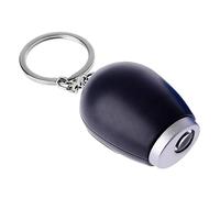 BELOWSYALER Réveil à projection portable avec affichage LED lampe de poche porte-clés rouge bleu noir option pour décoration de bureau Horloge de projection portable