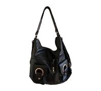 BELOWSYALER Sac à Main à bandoulière,Sac à Dos pour Femmes Sac à Main PU Sacs d'école Anti-vol Sac à bandoulière décontracté Mode Dames Sacs Cartable