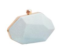 BELOWSYALER Sac à main pour femme 2023 - Pochette de mariage, cocktail, sac à bandoulière pour femme - Sac à main formel pour soirée, banquet, sac à main tendance, bleu, One Size