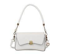 BELOWSYALER Sac fourre-tout de loisirs mode aisselles sac grande capacité PU épaule fille femme bandoulière tendance sous les bras sac à main de voyage, blanc, One Size