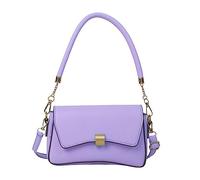 BELOWSYALER Sac fourre-tout de loisirs mode aisselles sac grande capacité PU épaule fille femme bandoulière tendance sous les bras sac à main de voyage, violet, One Size