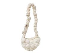 BELOWSYALER Sacs à main plissés sacs à main sacs à bandoulière pour femme sac de transport sac à main pour femme sac à main sous les aisselles tendance tendance, blanc, One Size