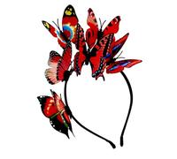 BELOWSYALER Serre-tête bibi papillon élégant pour femmes et filles, Halloween, fête, cosplay, mariage