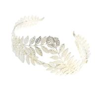 BELOWSYALER Serre-tête de sorcière grecque avec feuille d'or pour mariée, animation grecque pour jeu de rôle