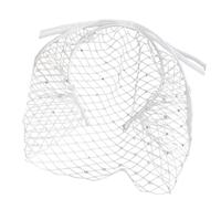 BELOWSYALER Serre-tête vintage en maille avec voile noir - Accessoire de cheveux pour femme - Pour mariage, Halloween, fête des années 1920