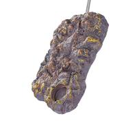 BELOWSYALER Support chauffant décoratif réglable avec contrôle de la température et écorce simulée pour perroquets, zone de repos et activité d'escalade