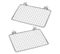 BELOWSYALER Support de saut en acier inoxydable pour perroquets - Assemblage facile - Aires de jeux pour oiseaux - Plateforme de repos pour l'escalade et le divertissement - Perchoir en acier