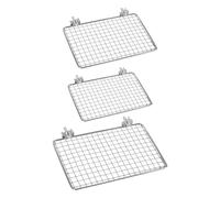 BELOWSYALER Support de saut en acier inoxydable pour perroquets - Assemblage facile - Aires de jeux pour oiseaux - Plateforme de repos pour l'escalade et le divertissement - Perchoir en acier