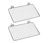 BELOWSYALER Support de saut en acier inoxydable pour perroquets - Assemblage facile - Aires de jeux pour oiseaux - Plateforme de repos pour l'escalade et le divertissement - Perchoir en acier