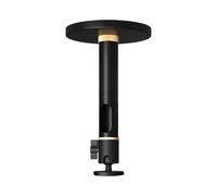 BELOWSYALER Support de suspension de plafond en métal pour projecteurs avec vis cachées et support coulissant coudé robuste