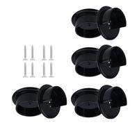 BELOWSYALER Support de tringle de rideau de douche réglable pour armoire de salle de bain, maison, commercial, organiseur de placard polyvalent