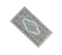 BELOWSYALER Tapis miniature ethnique traditionnel pour maisons de poupées à l'échelle 1/12 Scène de salon Accessoires décoratifs