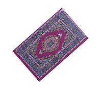 BELOWSYALER Tapis miniature ethnique traditionnel pour maisons de poupées à l'échelle 1/12 Scène de salon Accessoires décoratifs