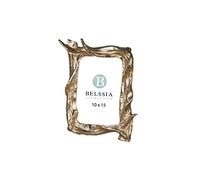 Belssia Cadre Corzo, Metal, doré, 16 x 19 x 3 cm