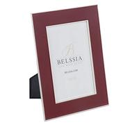 Belssia Cadre Photo Médium Rouge