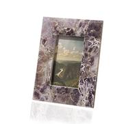 Belssia Cadre Photo, Pierre, Améthyste, 17 x 3 x 22 cm