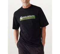 BELSTAFF Angleterre 1924 Signature T-Shirt Rétro Phoenix Logo Tee Radio Shirt XL