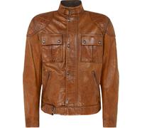 Belstaff Brooklands Blouson en cuir de moto, brun, taille 2XL pour homme