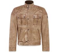 Belstaff Brooklands Blouson en cuir de moto, brun, taille 2XL pour homme