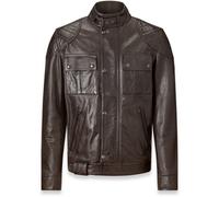 Belstaff Brooklands Blouson en cuir de moto, noir, taille M pour homme