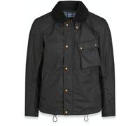 Belstaff Convoy Blouson textile de moto, noir, Taille S