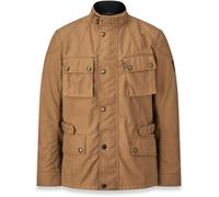 Belstaff Crosby Veste de cire de moto imperméable, Sable, Taille XL