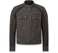 Belstaff Temple Blouson de moto en wax, Acajou, Taille XXL