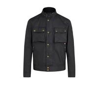 Belstaff Veste de course en coton ciré pour homme, Noir , 52