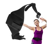 Belt for Fitness Instructors - Adjustable Strap, Sweat Absorbent Fabric, Secure Carrier Pouch, Lightweight Portable Speaker Waist Bag | Carrier Pouch for Fitness Instr