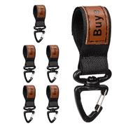 Belt Keeper Key Clip - 6 Pièces Porte-Clés Antidérapant Boucle Sangle Nylon,Mousquetons à Fermoir | Pour Paracorde, Sacs, Sacs à Dos, Pochettes, Boussoles et