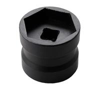 Belt Pulley Removal Tool - Belt Drive Sockets, 4.5x5.2cm Heavy Duty Head Repair for Maintaining, Rugged Metal Hardware with Two Way-Action, Professional Grade-Appliance for Component Extraction