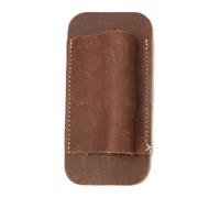 Belt Scabbard, Leather Sheath, 4.65x2.24in Knives Holder, Horizontal Carry, Vintage Case for, Birthday Present, Father's Accessory, Outdoor Gear, Everyday Carry, Classic Style