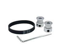 Belt Tensioner Roue Synchrone GT2 2M, Poulie Distribution 16 Dents, Courroie Alésage 3,17/4/5/6 Mm, Largeur 6/10 Galet Tendeur, Pièces Imprimante 3D(16T bore 5mm,16T bore 4mm)