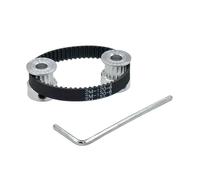 Belt Tensioner Roue Synchrone GT2 2M,Poulie Distribution 16 Dents, Courroie Ouverture 3,17/4/5/6 Mm,Largeur 6/10 Galet Tendeur, Pièces Imprimante 3D(16T bore 5mm,2GT-120-10MM)