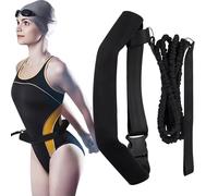 Belt | Tether Stationary for Adults | Comfortable Adjustable Lightweight 2 M Aids for Men, Women, Swimmer, Resistant Training, Durable Portable Easy to Use