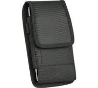 Belt Vertical Leather Cover for iphone 7/8/9/10, Innext Nylon Phone Cover with Bracket, Belt Clip Bag, Suitable for 4.7 inches Phones (Black)