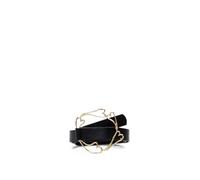 BELT_ZALIO HEARTS_LEATHER, 2000 BLACK, U