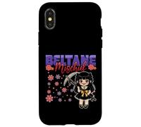 Beltane Mischief May Day Start of Summer Païen Anime Witch Coque pour iPhone X/XS