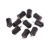 BELTI 10 pièces 2 Broches DIN mâle Haut-Parleur Prise 2 Broches Prise HiFi Haut-Parleur connecteurs à souder