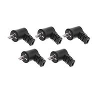 BELTI 5 Pcs 2 Broches Din Angle Droit Haut-Parleur HiFi Câble De Prise Audio Vis À Souder Connecteur