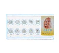 BELTI Accolades de Dents, 10 pièces/boîte 2mm Dentaire coloré Cristal dent Mode Bijoux gemme décor avec boîte