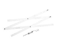 BELTI Règle de Dessin, règle Pliante à l'échelle de 50 cm pantographe Copie Outil de réduction d'agrandisseur de Dessin Rluer