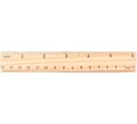 Belti Règle De Mesure 15 Cm 20 Cm 30 Cm Règle En Bois Outil De Mesure De Bureau Scolaire Étudiant Double Face