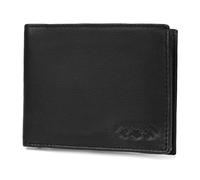 Beltimoer Portefeuille pour Homme Format Paysage Protection RFID L 14 x H 9,5 x P 3 cm Espace pour 8 Cartes Noir