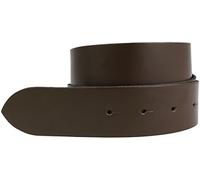 BELTINGER Ceinture 100% cuir véritable sans boucle 4 cm | Ceinture en jean pour femme homme 40mm | Ceinture en croûte de cuir 4cm | Marron 90cm