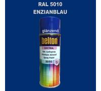 Belton Kwasny Pulvérisation 400ml Brillant Spray Peinture Ral 5010 Bleu Gentiane