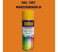 Belton Kwasny Spray Can 400ml Brillant Sèche Rapidement RAL 1007 Jaune Narcisse